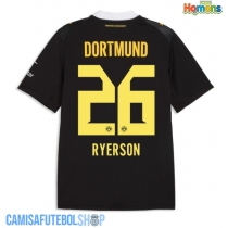 Camisa de time de futebol Borussia Dortmund Julian Ryerson #26 Replicas 2º Equipamento 2026-27 Manga Curta